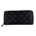 Louis Vuitton Black Leather Long Wallet
