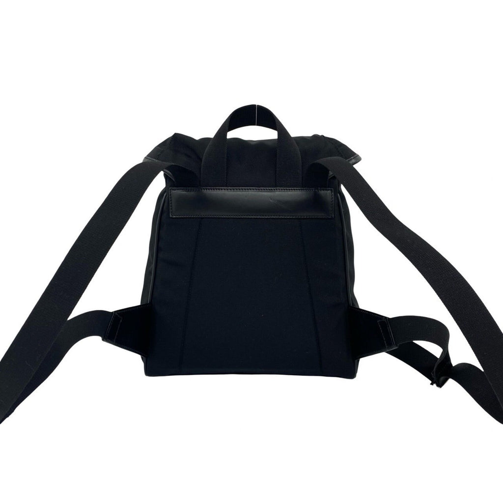 Gucci Black Nylon Leather Backpack (Pre-Owned)