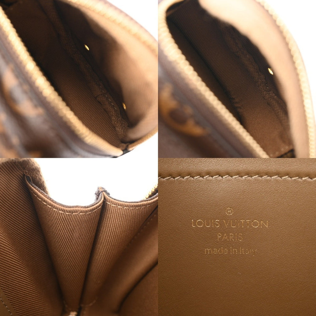 Louis Vuitton Brown Monogram Canvas Shoulder Bag