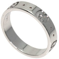 Gucci Icon White Gold (18K) Band Ring (Pre-Owned)
