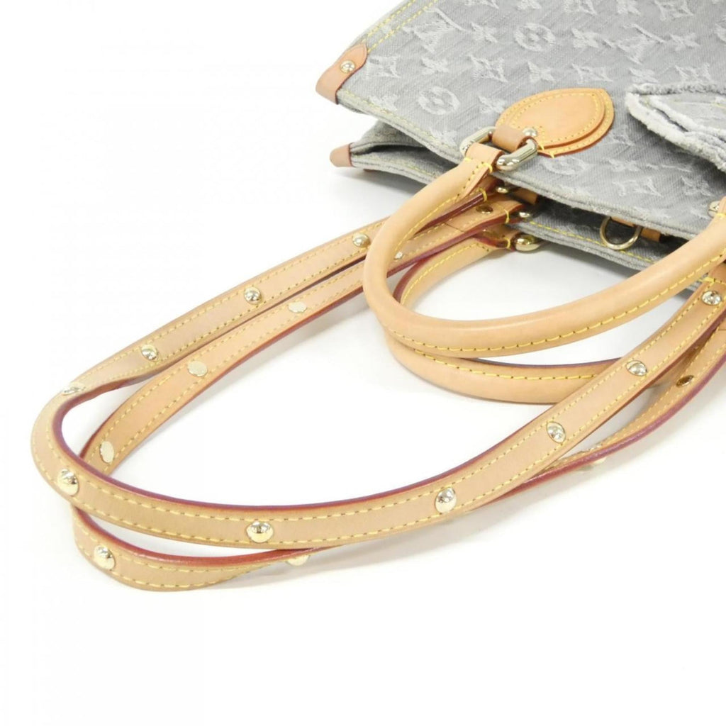 Louis Vuitton Gray Denim Canvas Handbag