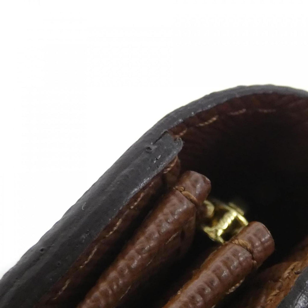 Louis Vuitton Marron Coated Canvas Long Wallet