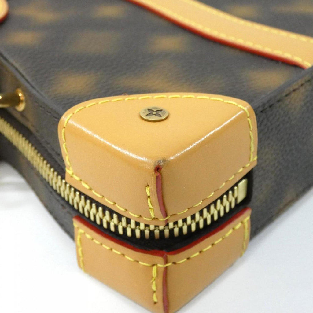 Louis Vuitton Marron Coated Canvas Shoulder Bag