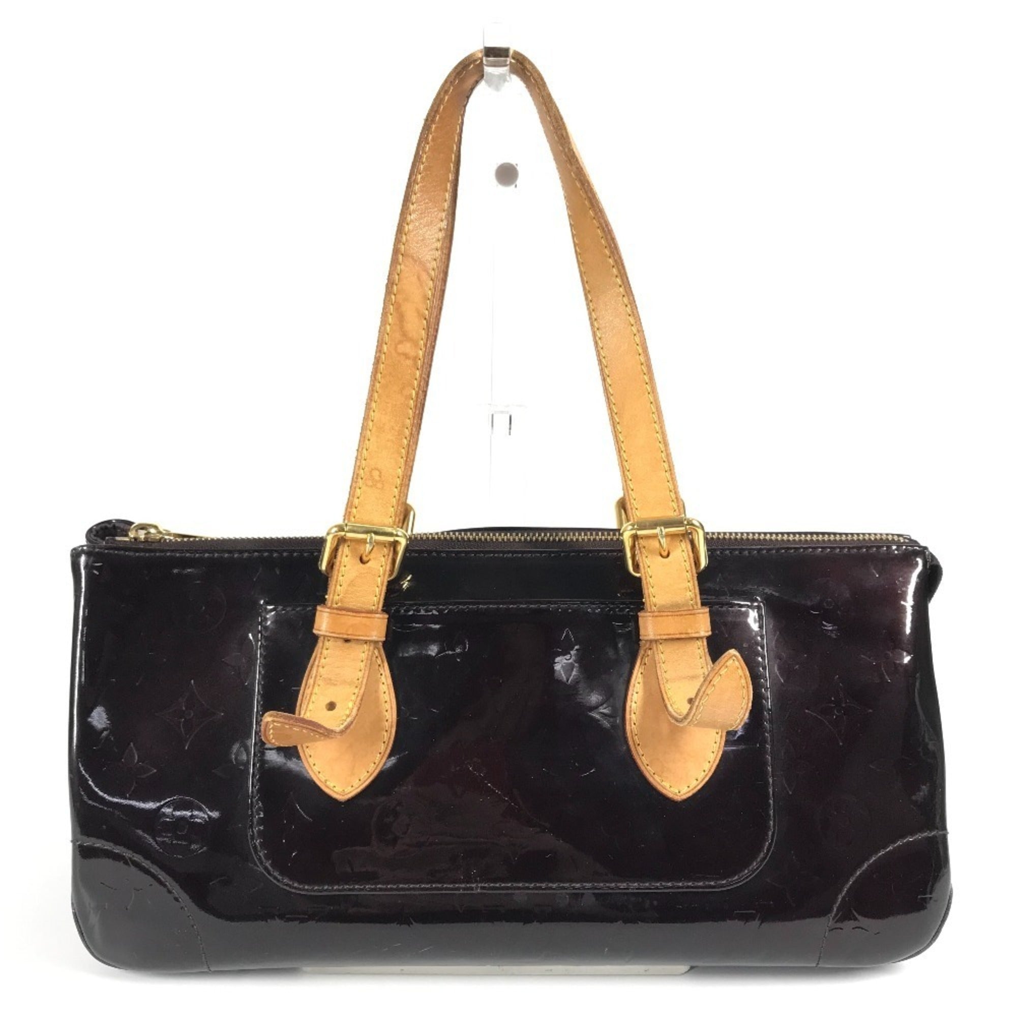 Louis Vuitton Amarante Monogram Purple Monogram Vernis Shoulder Bag