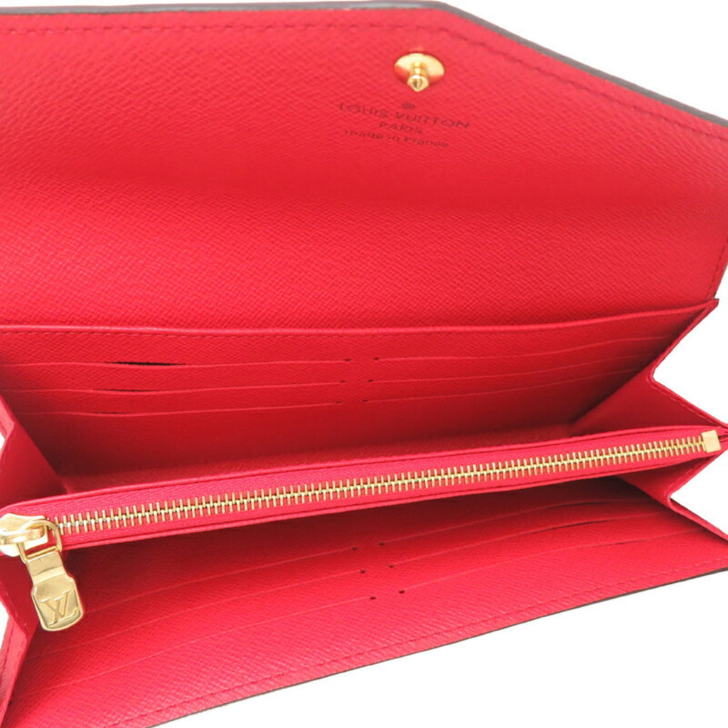 Louis Vuitton Monogram Brown Coquelicots Monogram Monogram Long Wallet