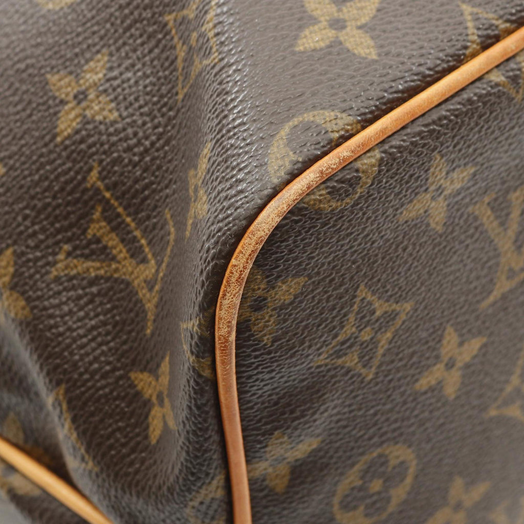 Louis Vuitton Brown Monogram Coated Canvas Handbag