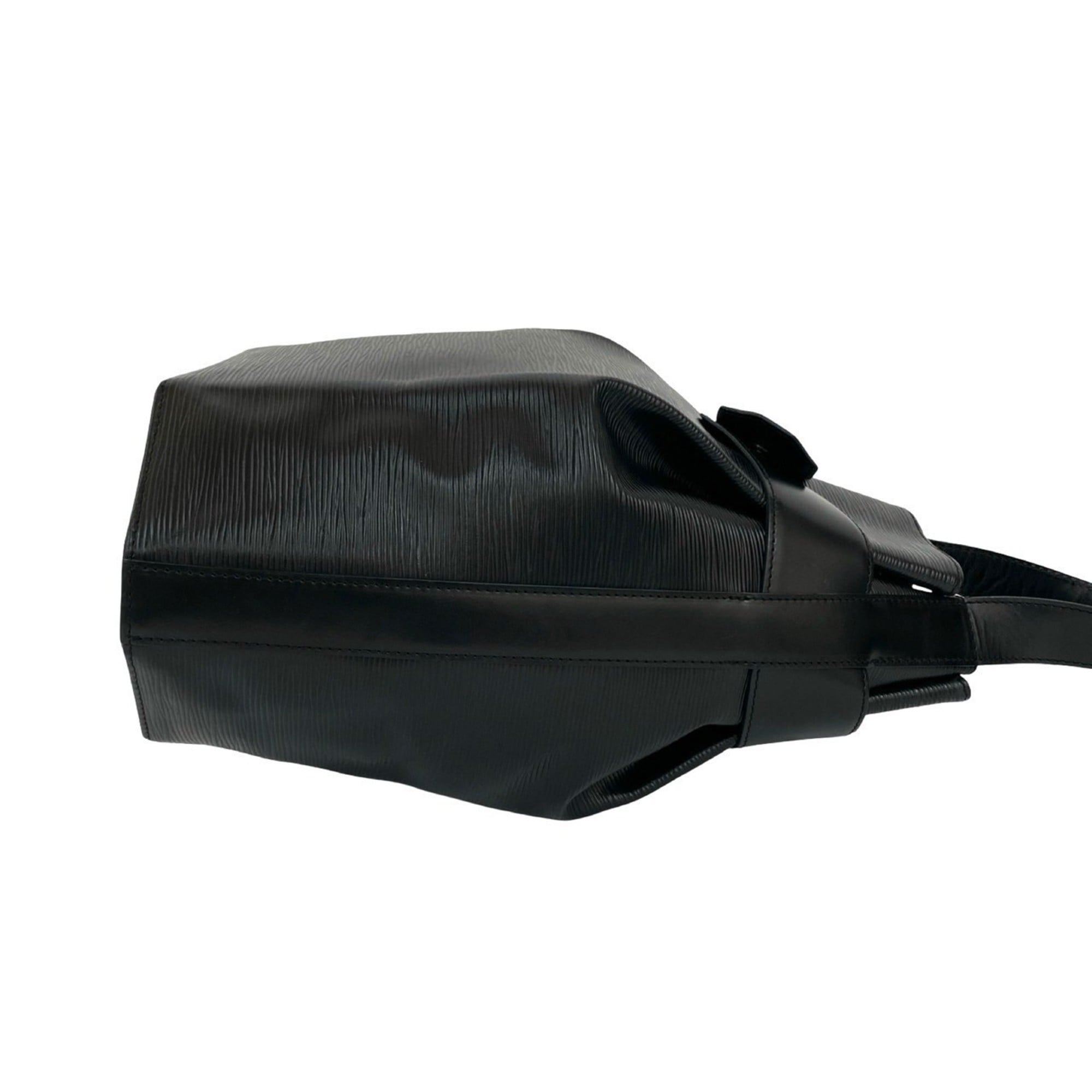 Louis Vuitton Black Epi Leather Shoulder Bag Sling Bag