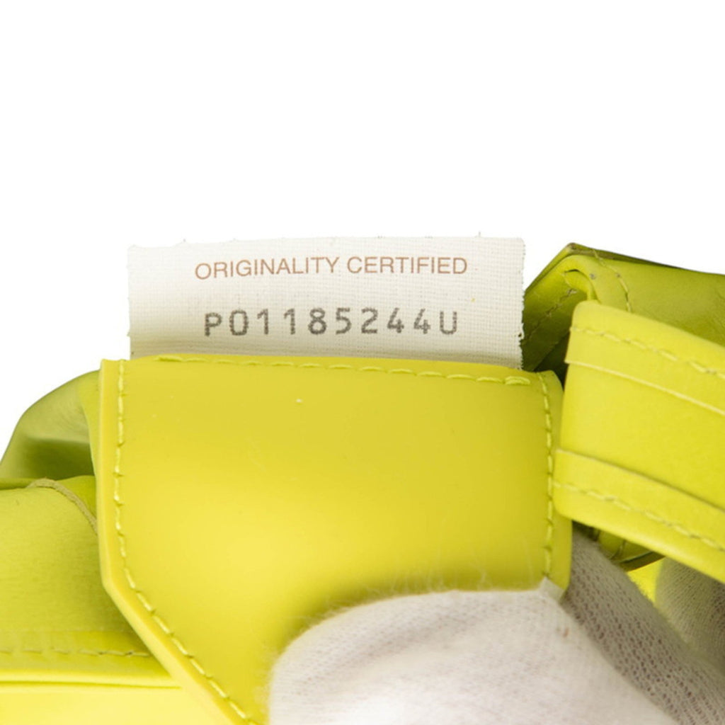 Bottega Veneta Light Green Leather Shoulder Bag