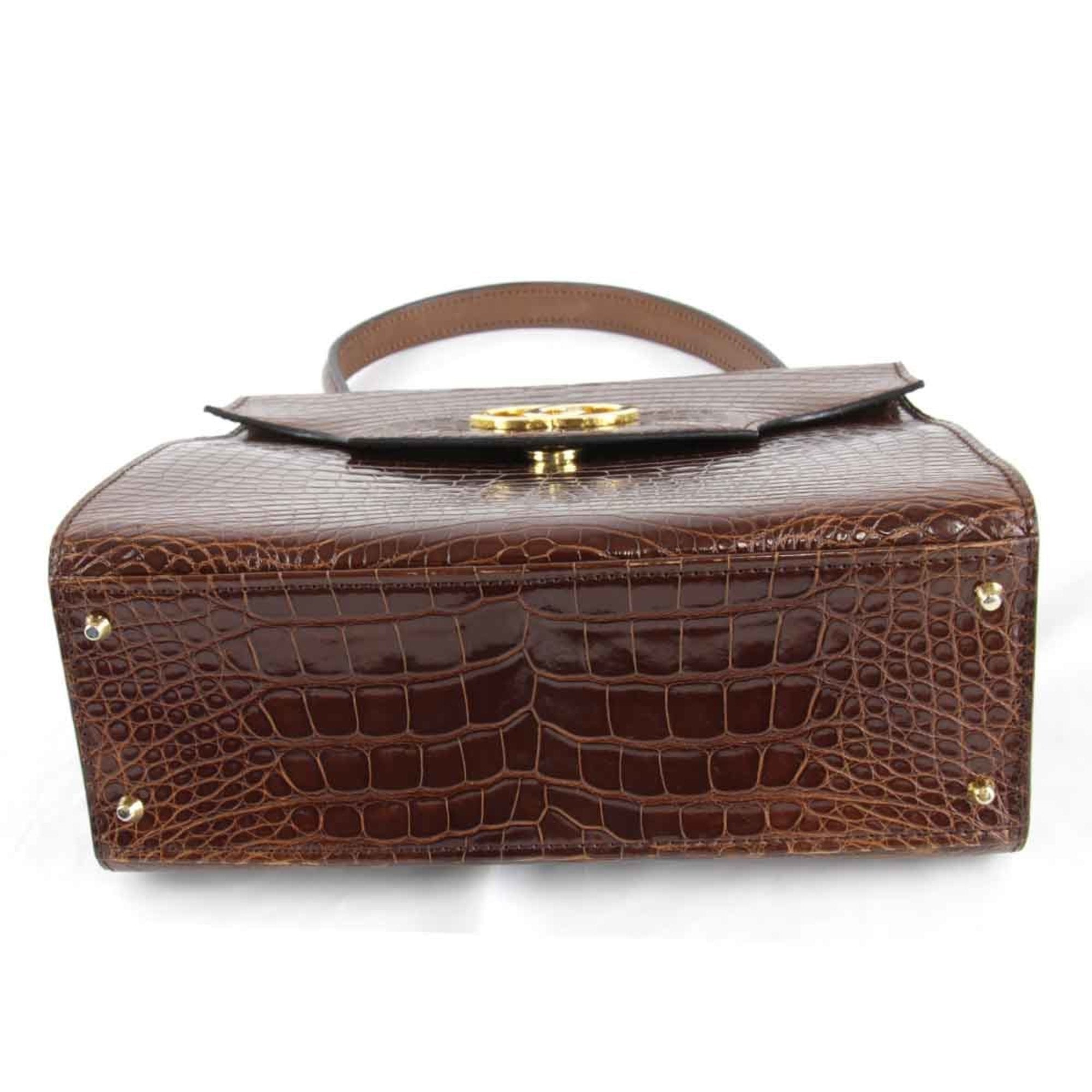Celine Brown Leather Handbag