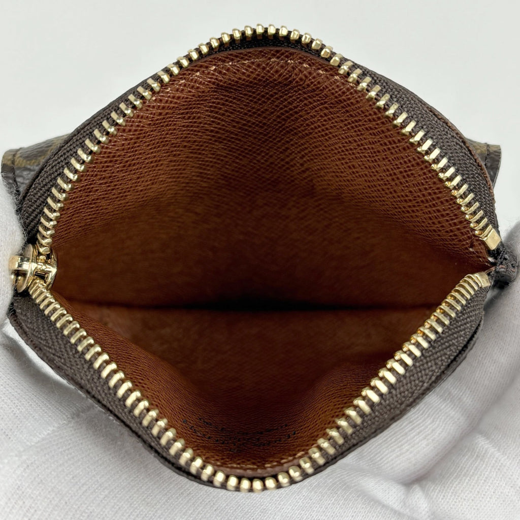 Louis Vuitton Brown Monogram Coin Purse/Coin Case
