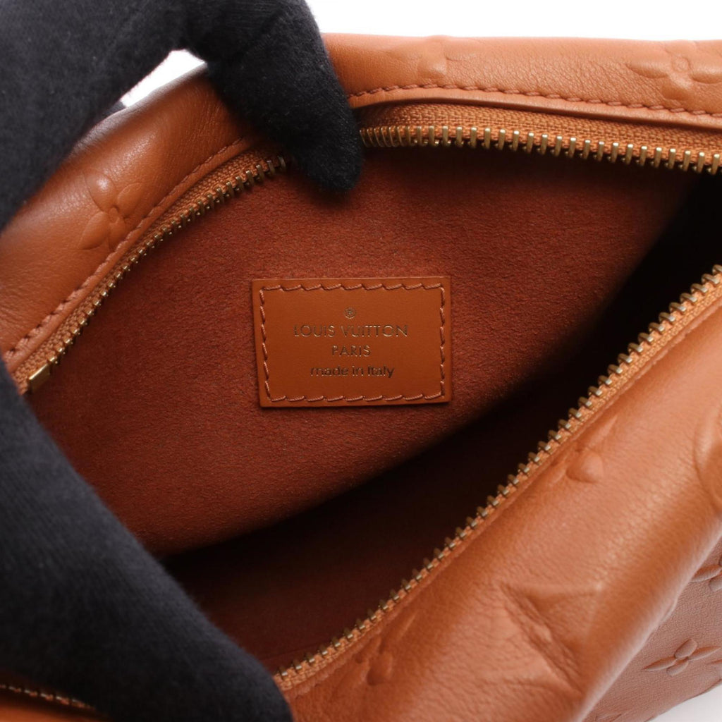 Louis Vuitton Brown Leather Handbag
