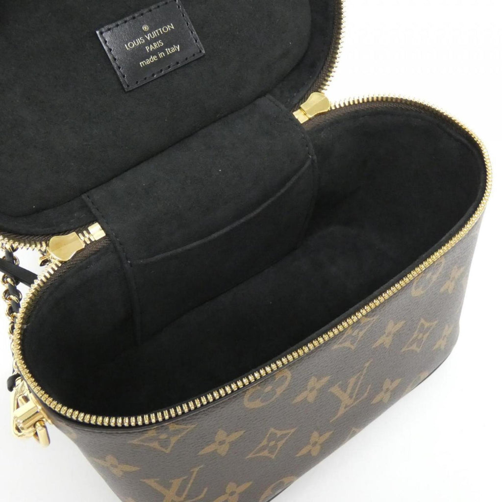 Louis Vuitton Marron Coated Canvas Handbag