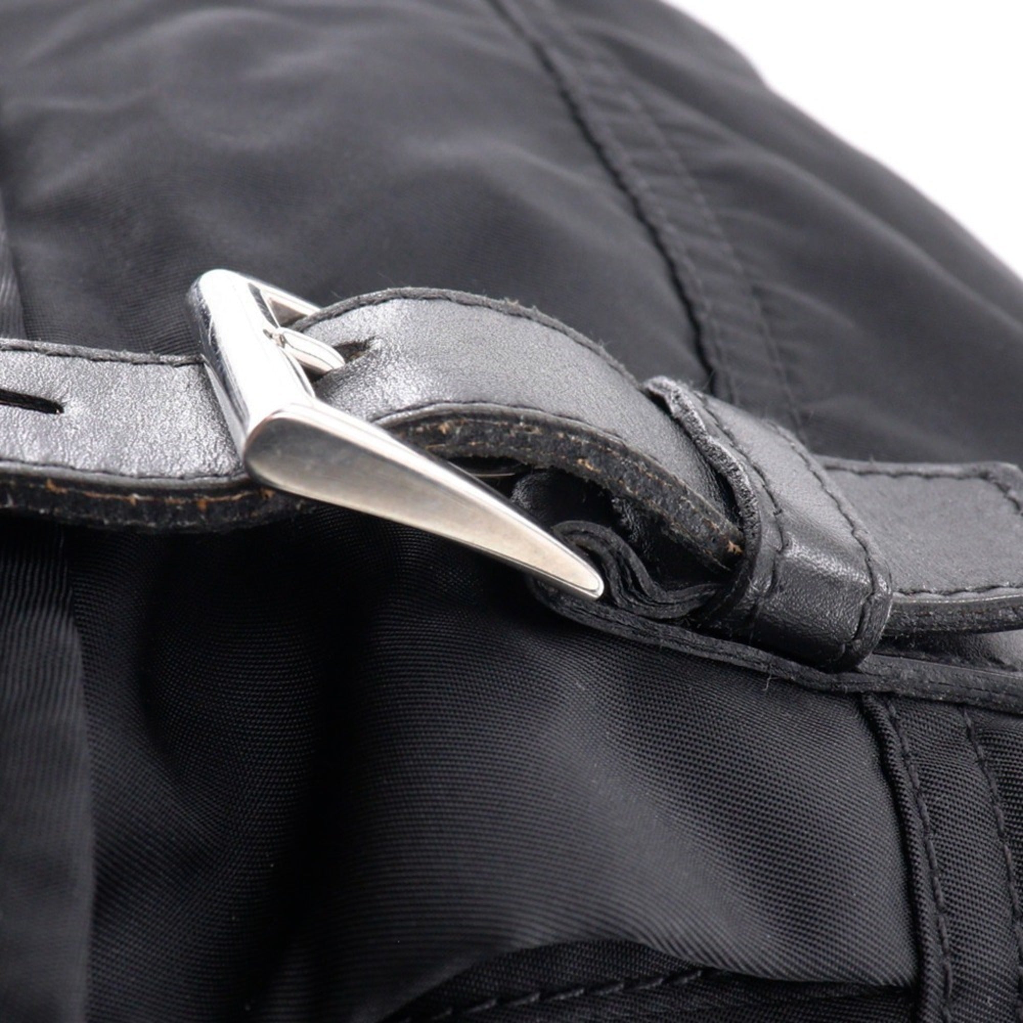 Prada Black Nero Nylon Shoulder Bag