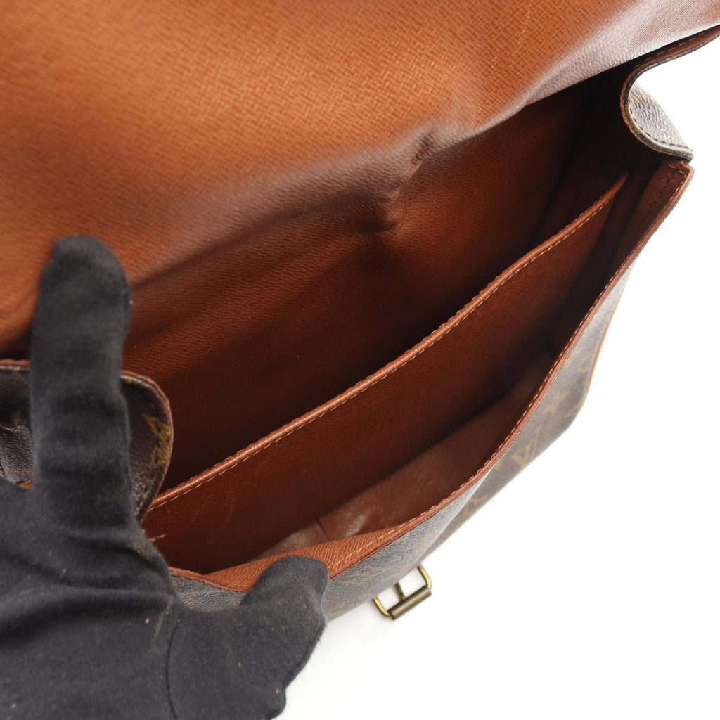 Louis Vuitton Brown Pvc Shoulder Bag