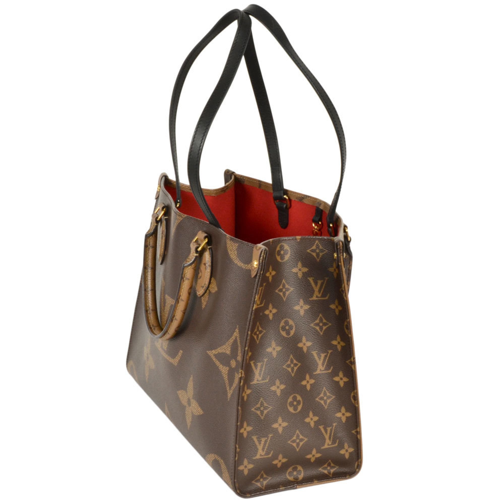 Louis Vuitton Brown Monogram Tote Bag