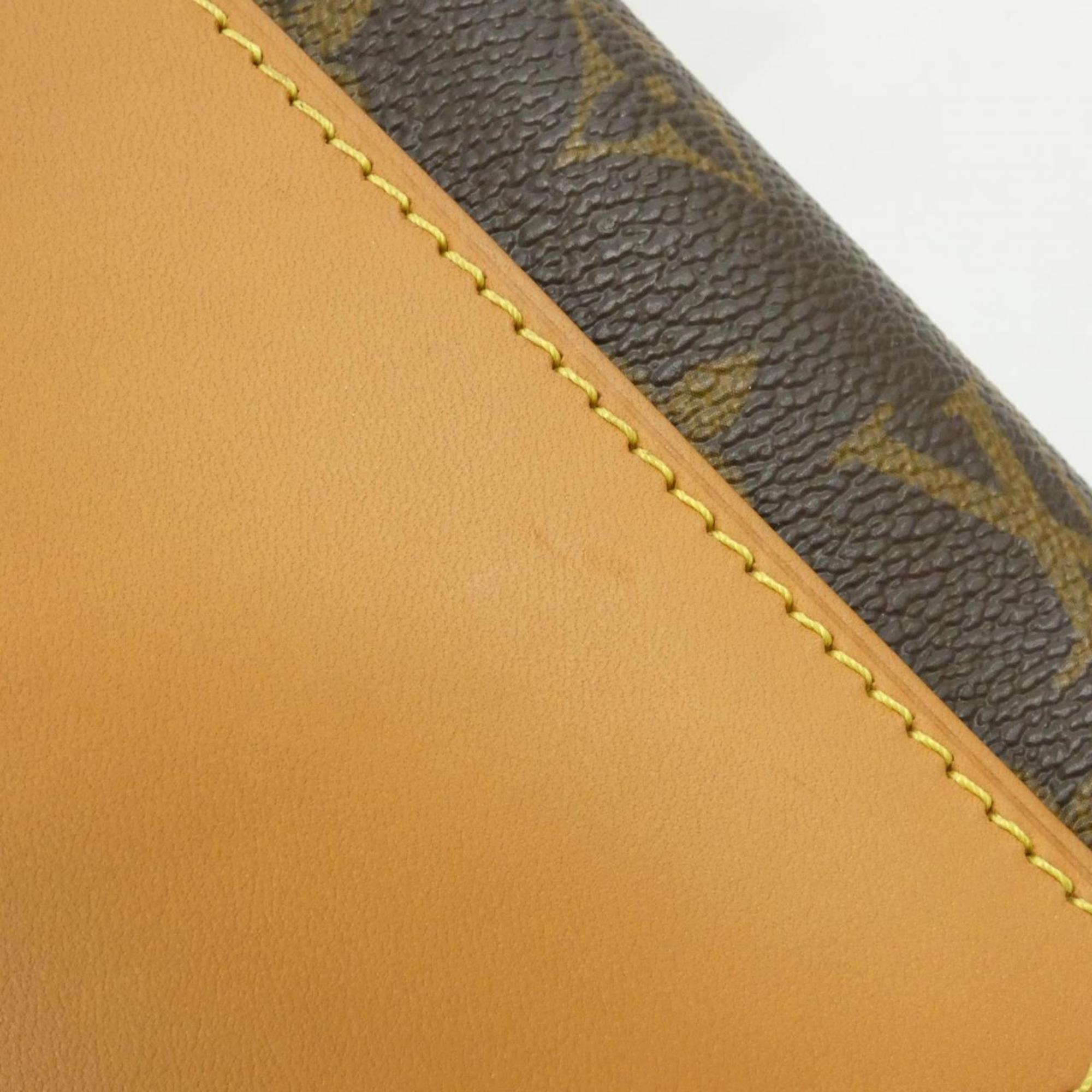 Louis Vuitton Marron Coated Canvas Shoulder Bag