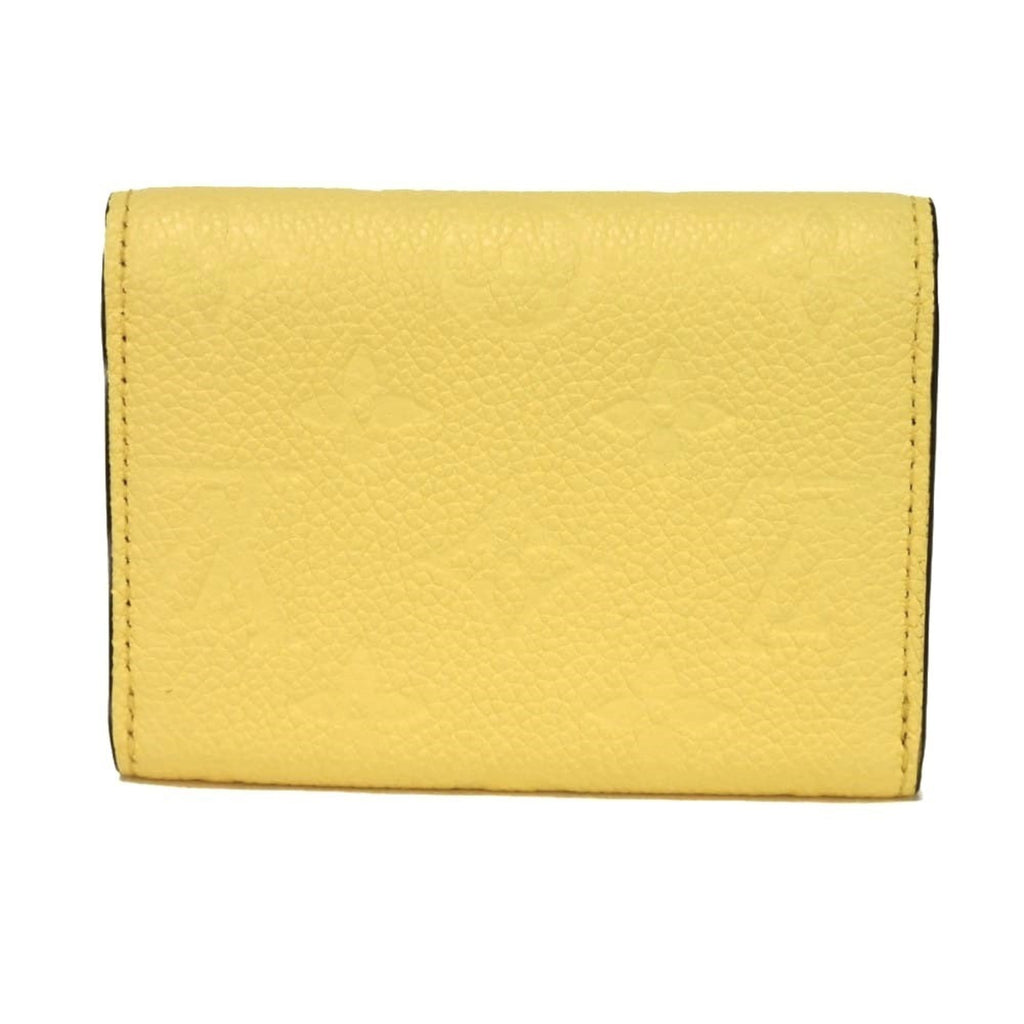 Louis Vuitton Jaune Monogram Yellow Monogram Empreinte Leather Wallet