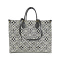 Louis Vuitton Gris Jacquard Handbag