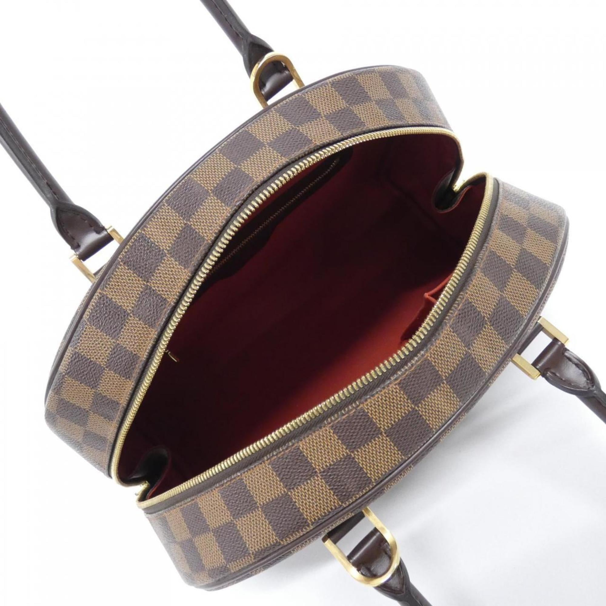 Louis Vuitton Ebene Coated Canvas Handbag
