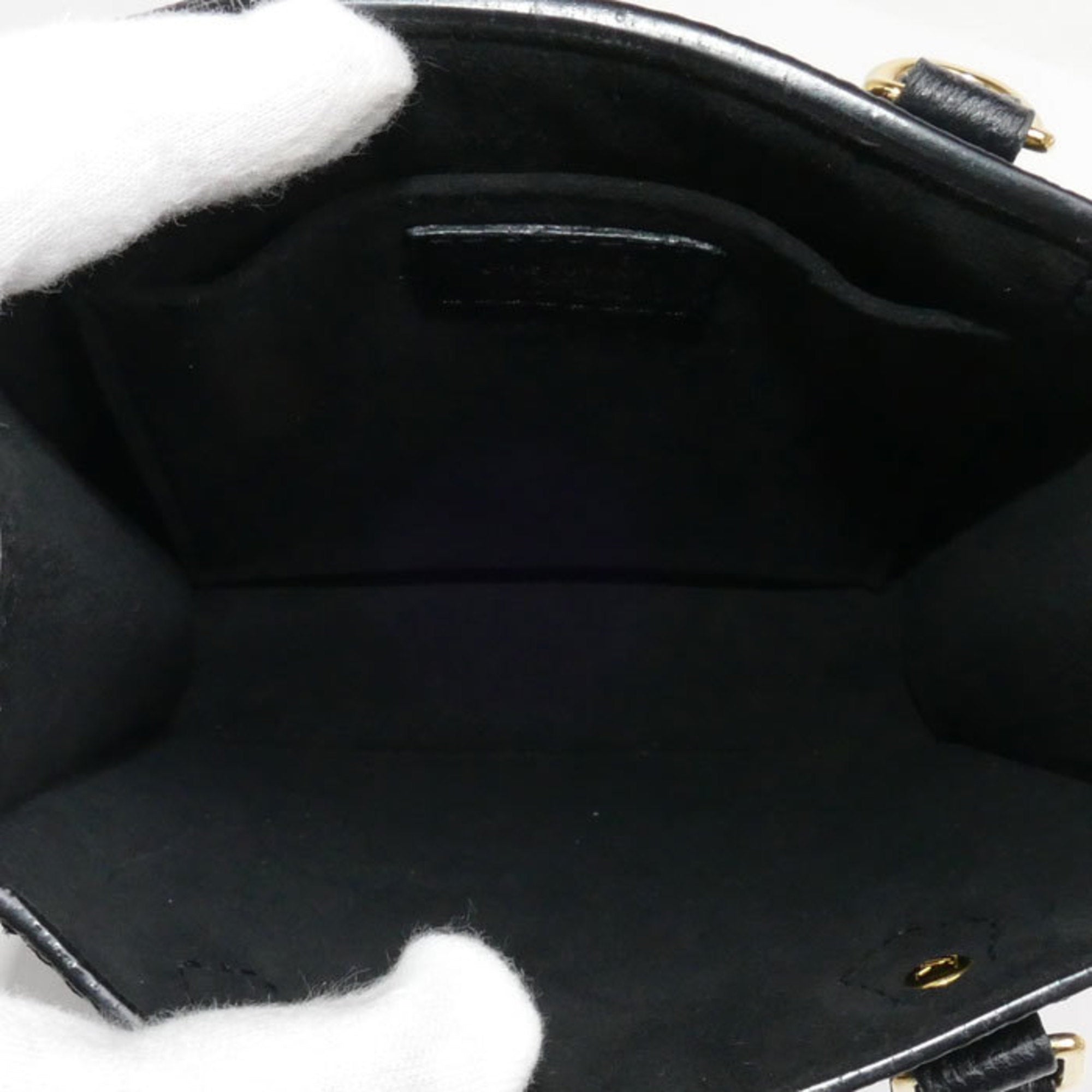 Louis Vuitton Beige Black Monogram Empreinte Shoulder Bag