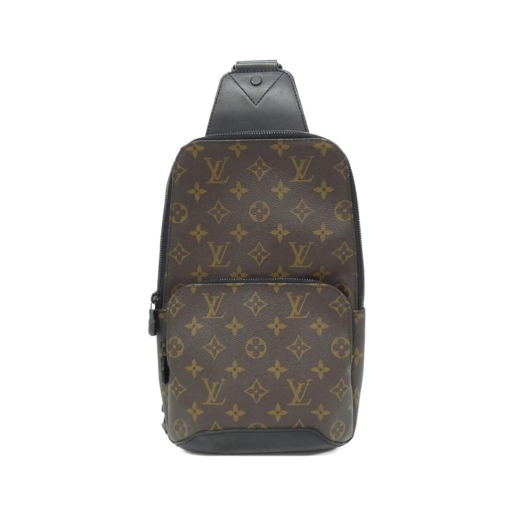 Louis Vuitton Brown Coated Canvas Shoulder Bag