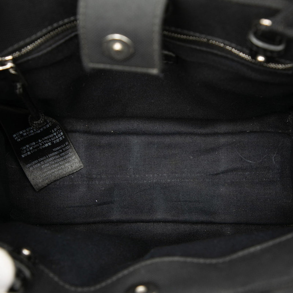 Balenciaga Black Canvas Handbag Shoulder