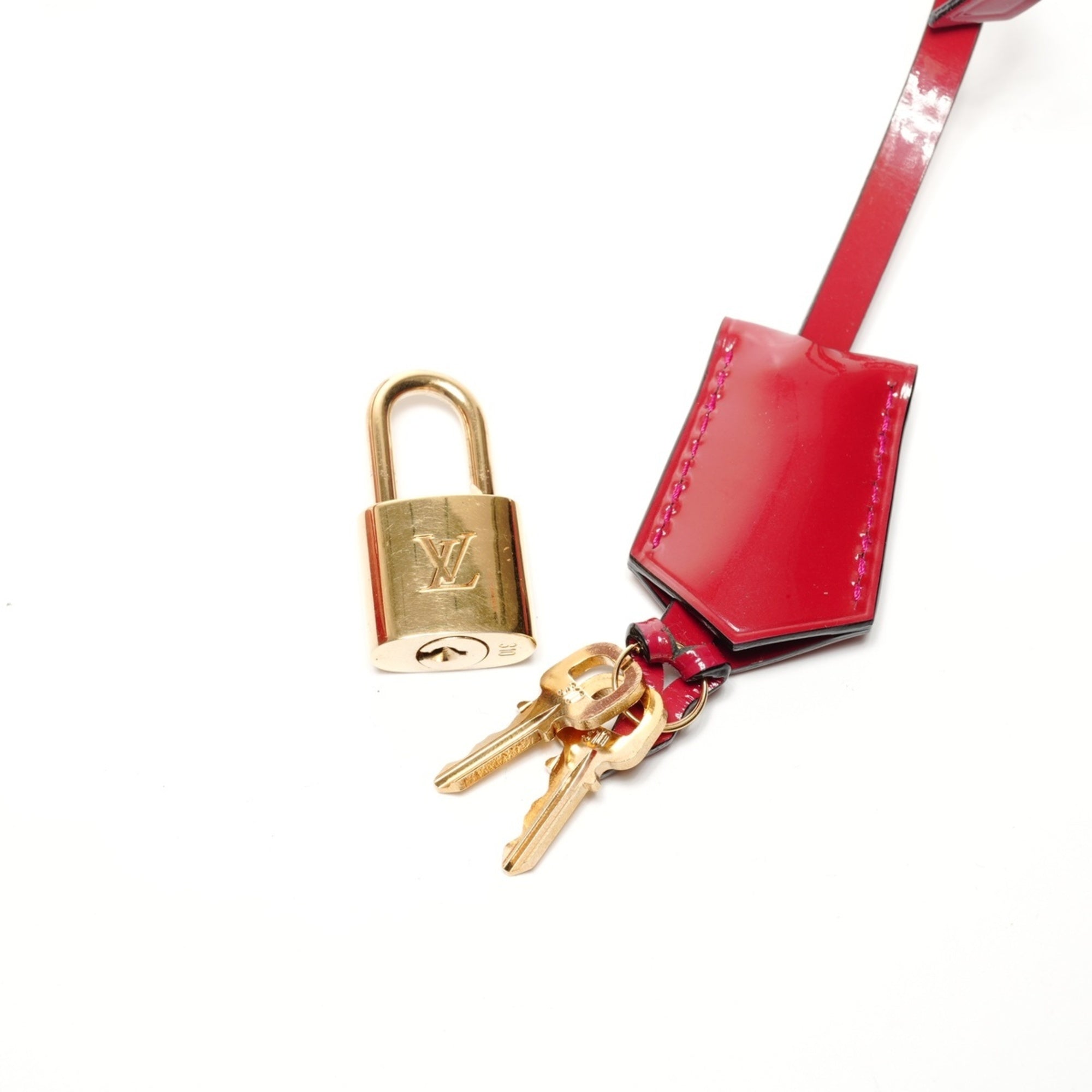 Louis Vuitton Red Color Vernis Handbag
