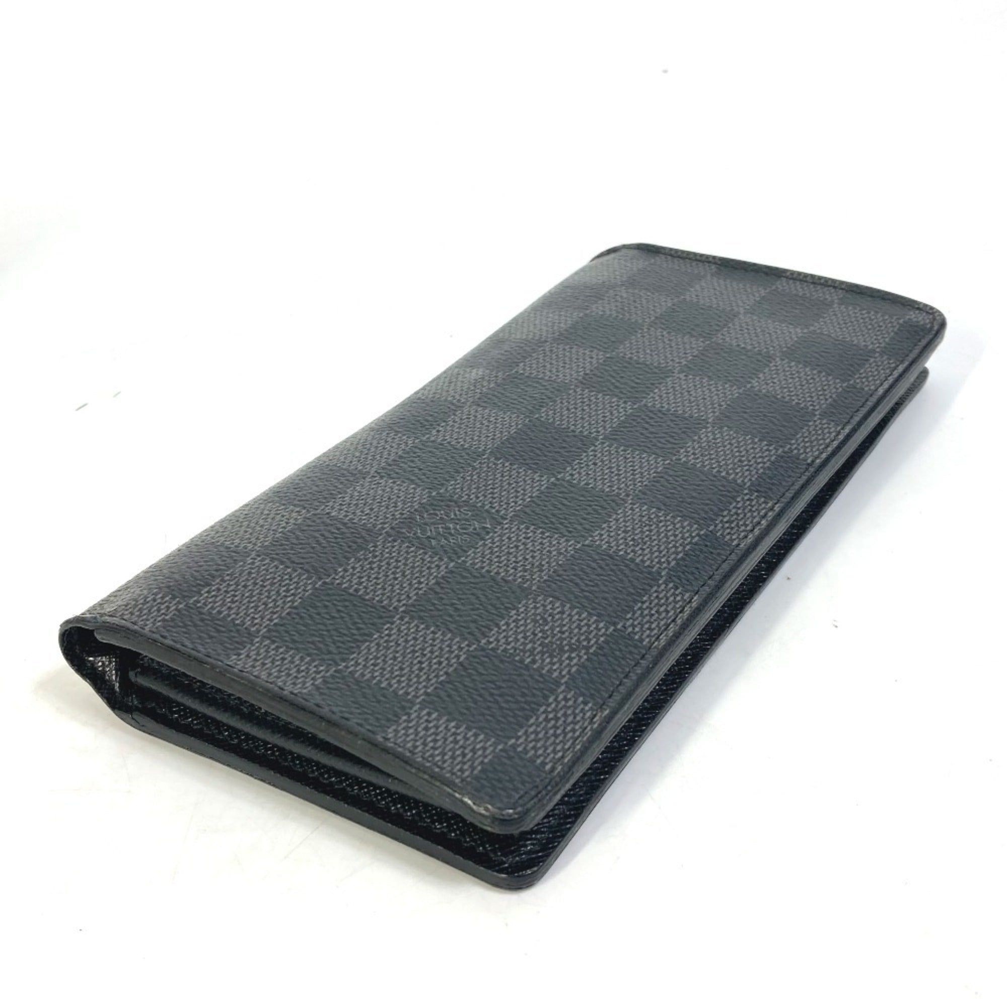 Louis Vuitton Damier Graphite Black Damier Graphite Long Wallet