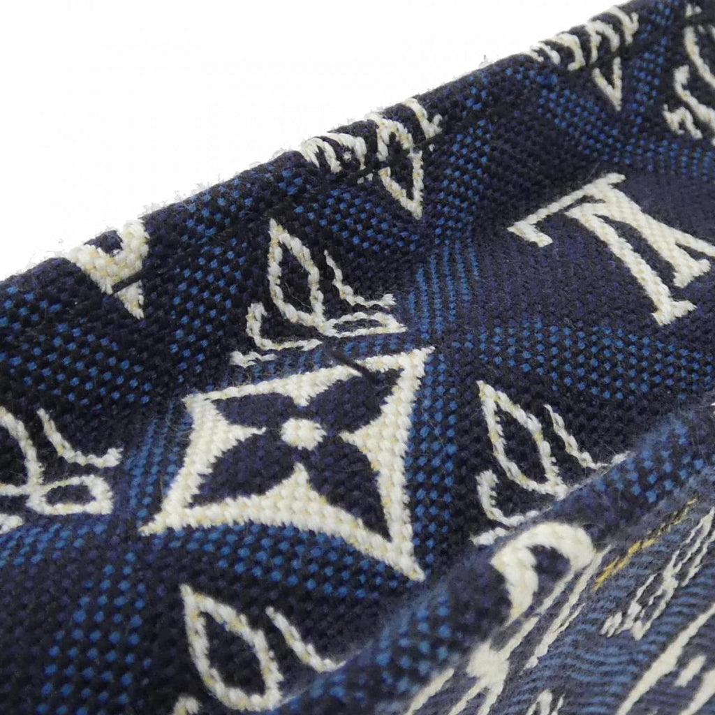 Louis Vuitton Blue Navy Jacquard Handbag