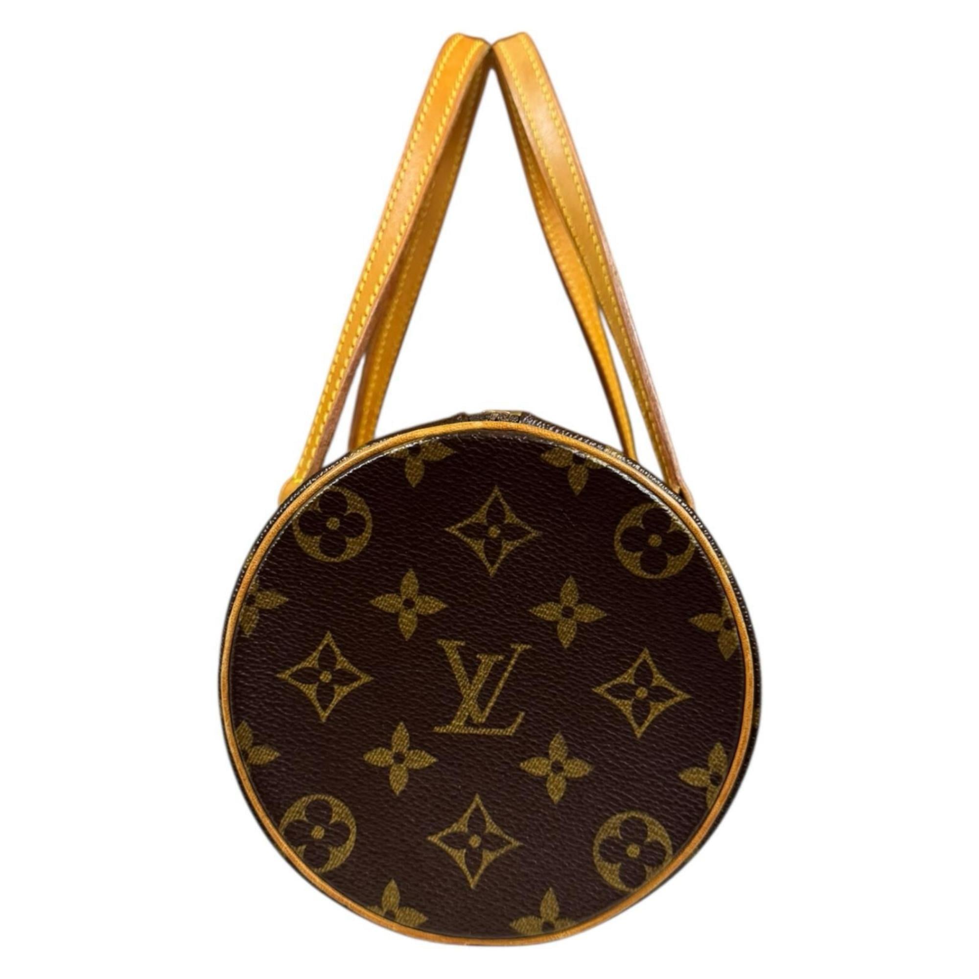 Louis Vuitton Brown Monogram Canvas Handbag