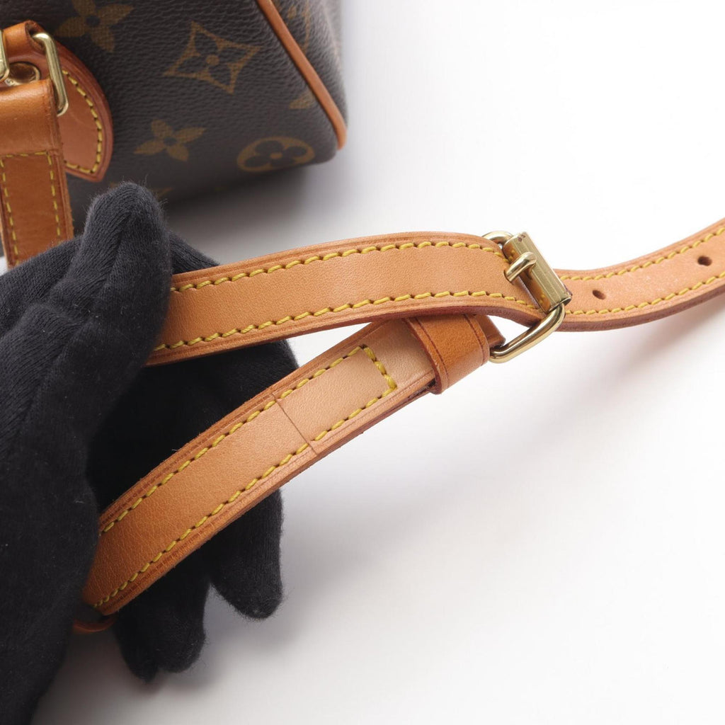 Louis Vuitton Brown Monogram Coated Canvas Shoulder Bag
