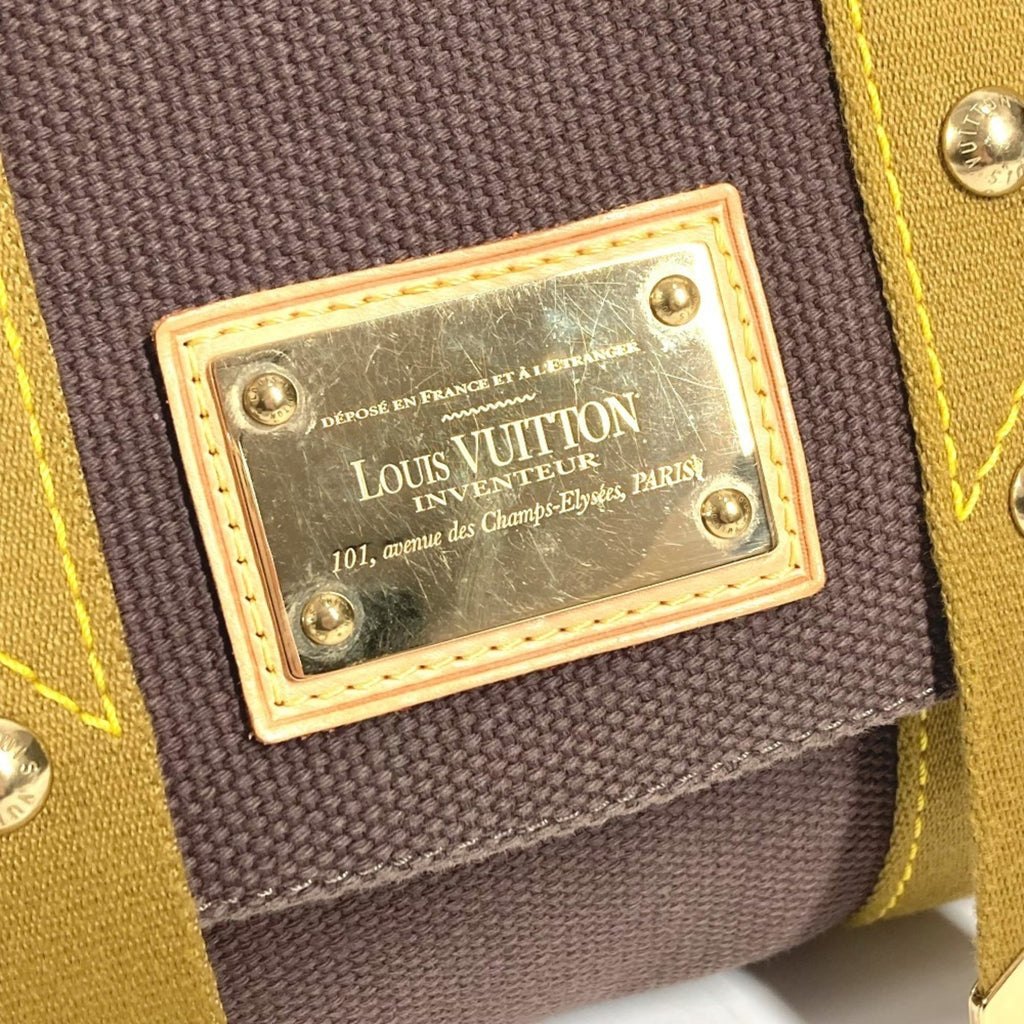 Louis Vuitton Brown Canvas Pochette Shoulder Bag