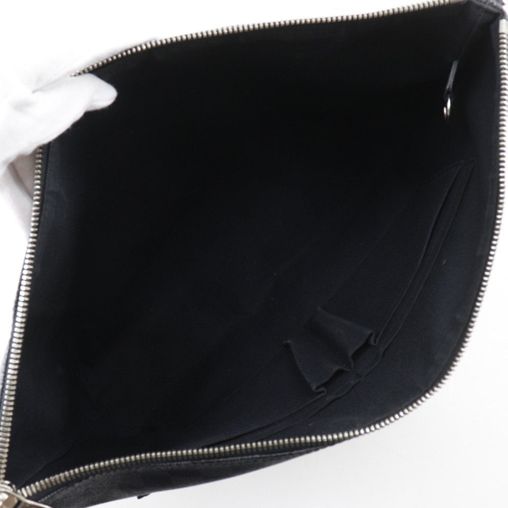Louis Vuitton Black Damier Graphite Canvas Shoulder Bag