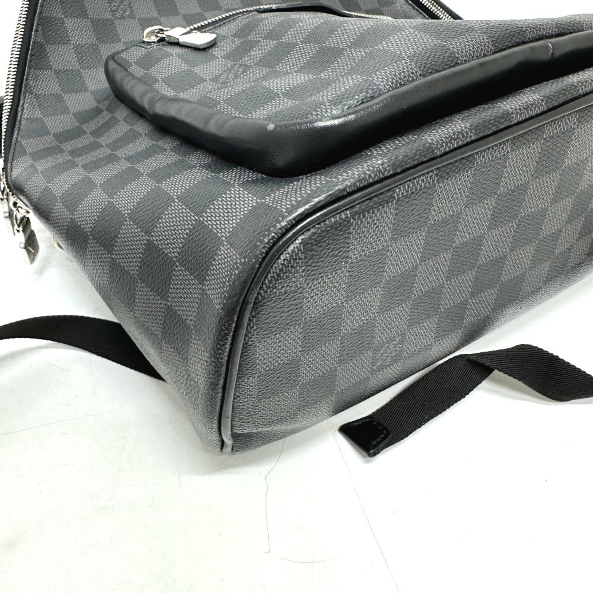 Louis Vuitton Black Damier Graphite Backpack