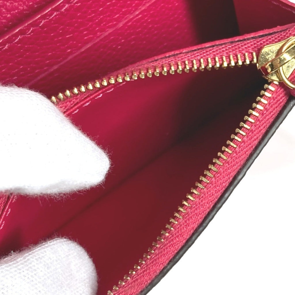 Louis Vuitton Monogram Empreinte Pink Monogram Empreinte Long Wallet