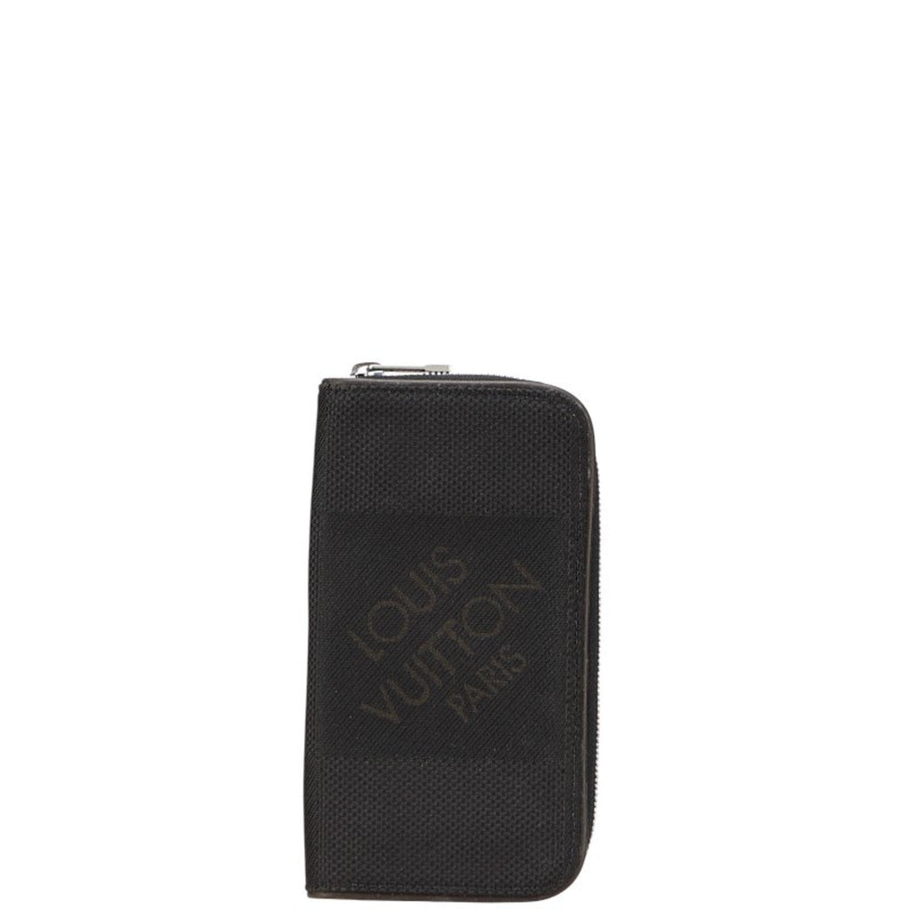 Louis Vuitton Damier Geant Black Noir Canvas Leather Long Wallet