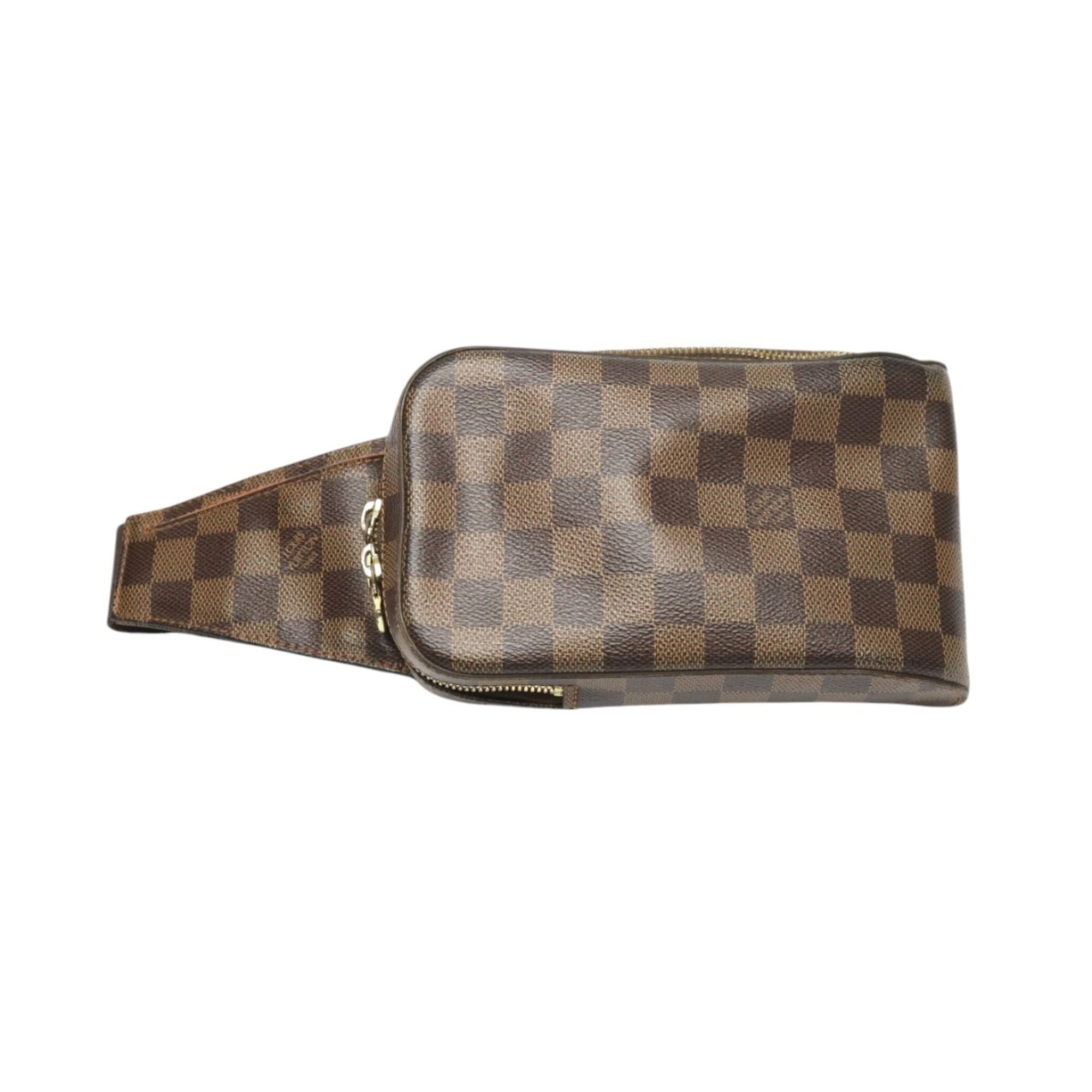 Louis Vuitton Damier Brown Damier Canvas Ebene Galle Damier Canvas Sling Bag