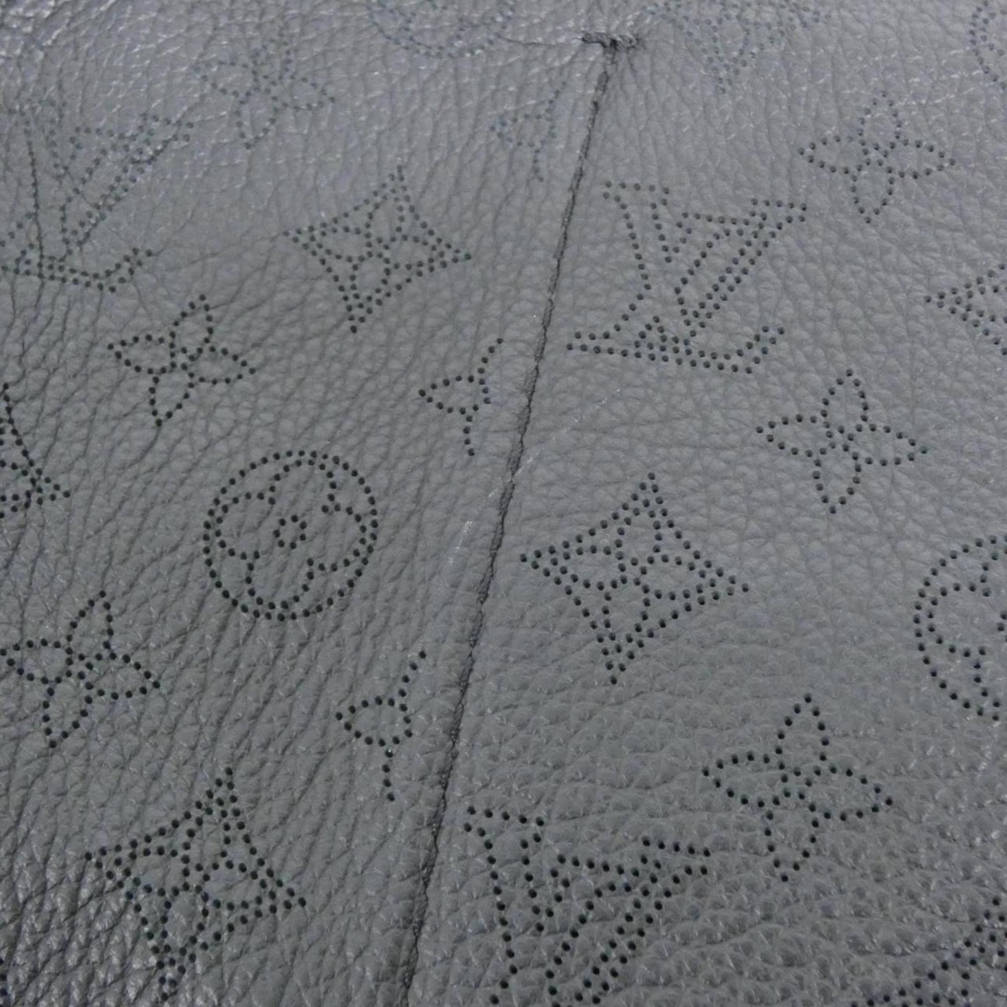 Louis Vuitton Black Leather Shoulder Bag