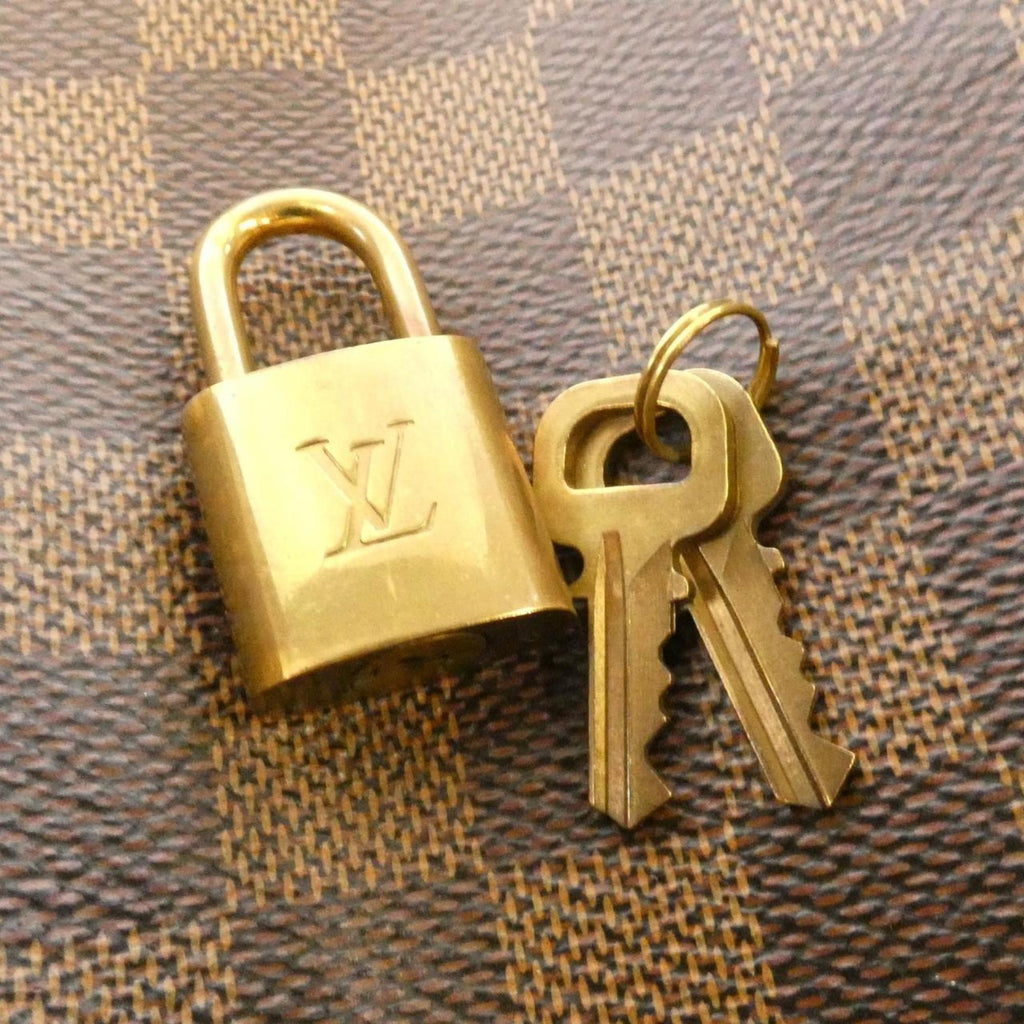 Louis Vuitton Ebene Coated Canvas Boston Bag