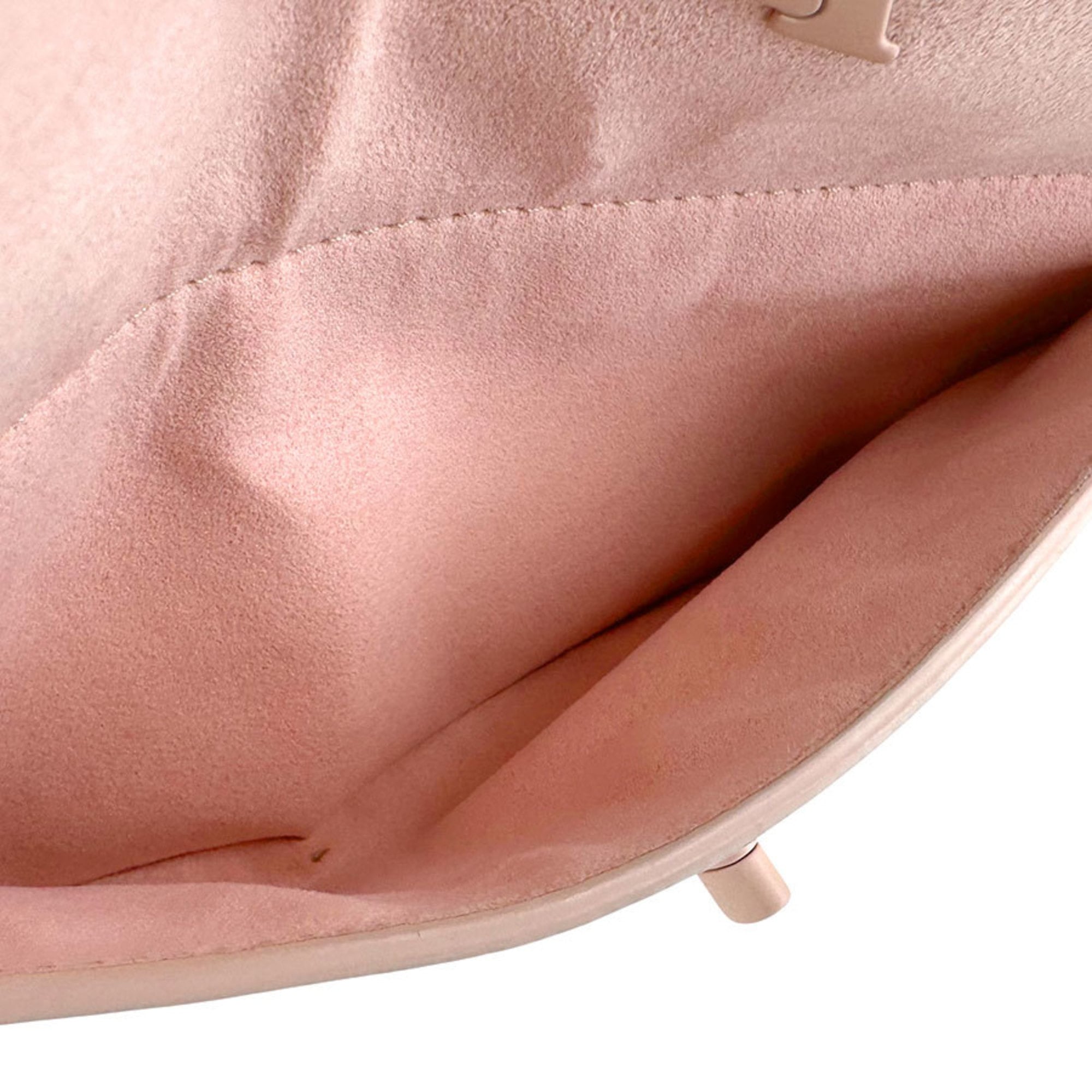 Louis Vuitton Pink Leather Handbag Shoulder Bag