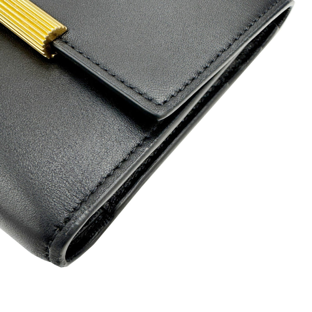 Bottega Veneta Black Wallet (Tri-Fold)