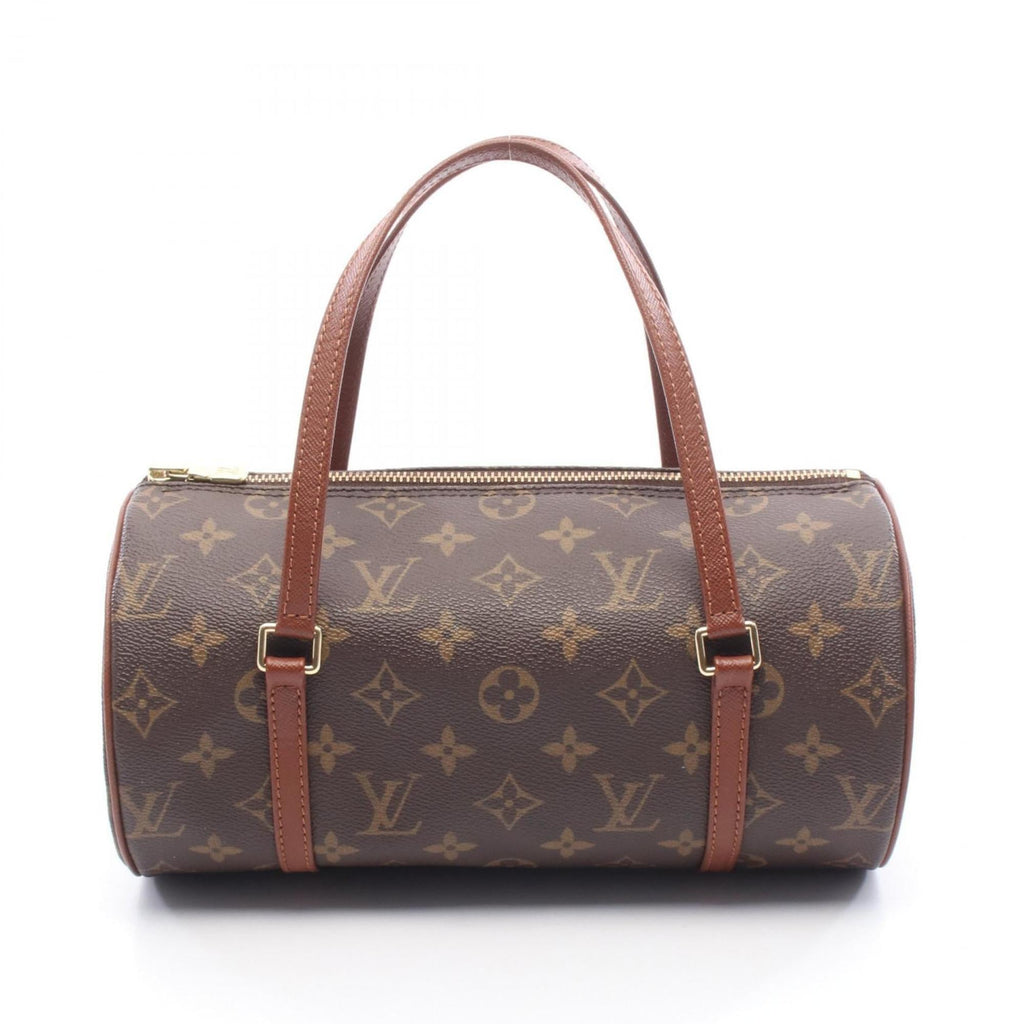 Louis Vuitton Brown Monogram Coated Canvas Leather Handbag