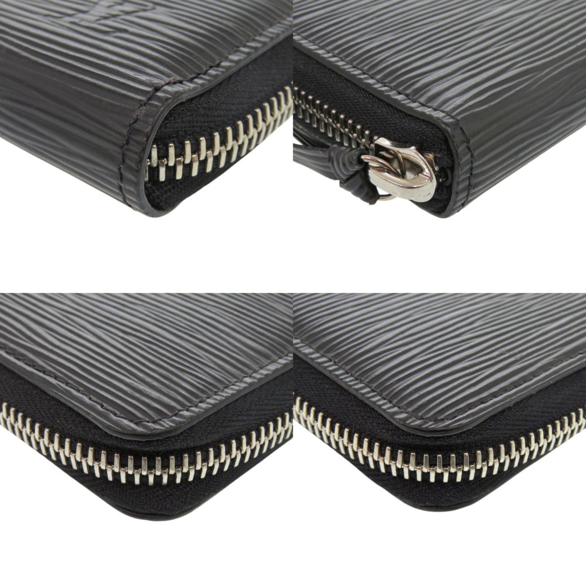 Louis Vuitton Noir Epi Leather Long Wallet