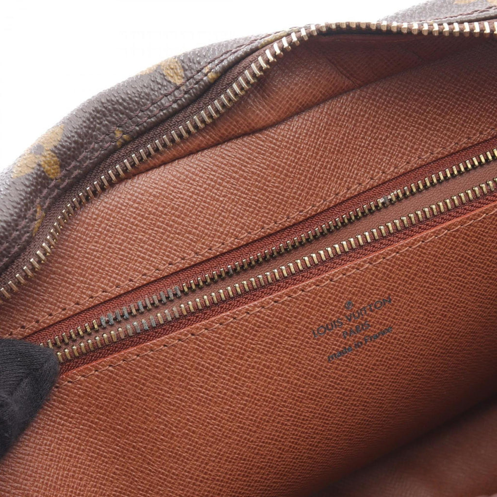 Louis Vuitton Brown Coated Canvas Pvc Leather Shoulder Bag
