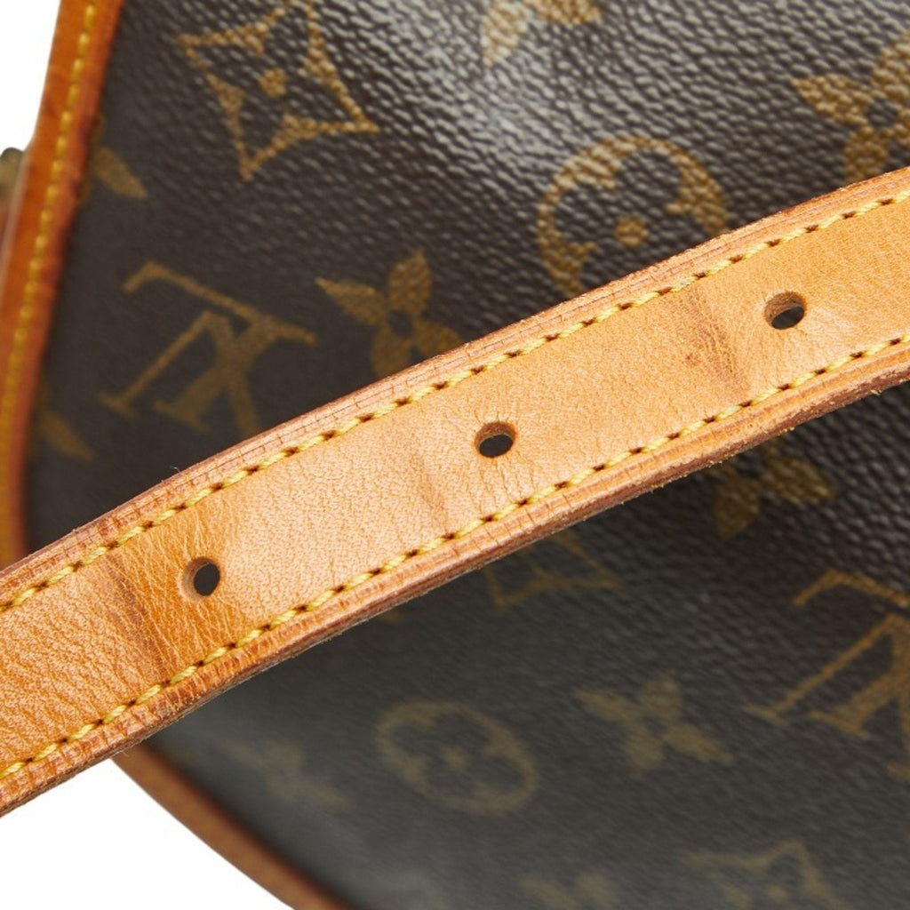 Louis Vuitton Brown Pvc Leather Shoulder Bag