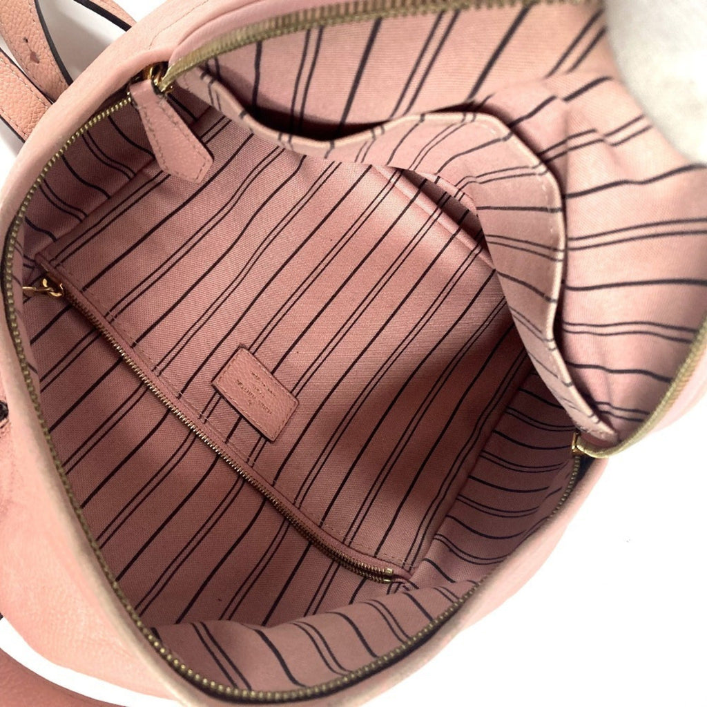 Louis Vuitton Galle Pink Monogram Empreinte Backpack