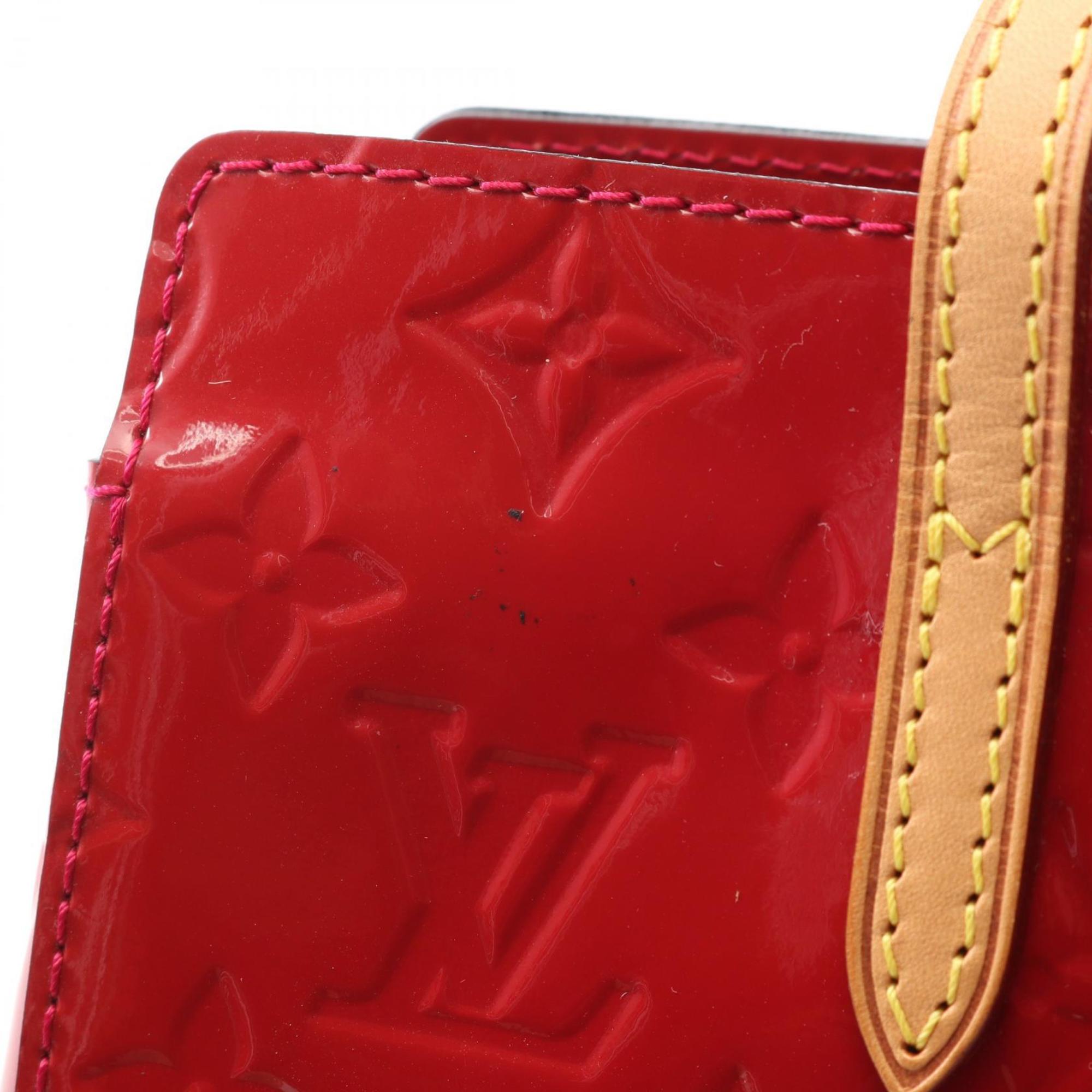 Louis Vuitton Indian Rose Red Color Vernis Handbag