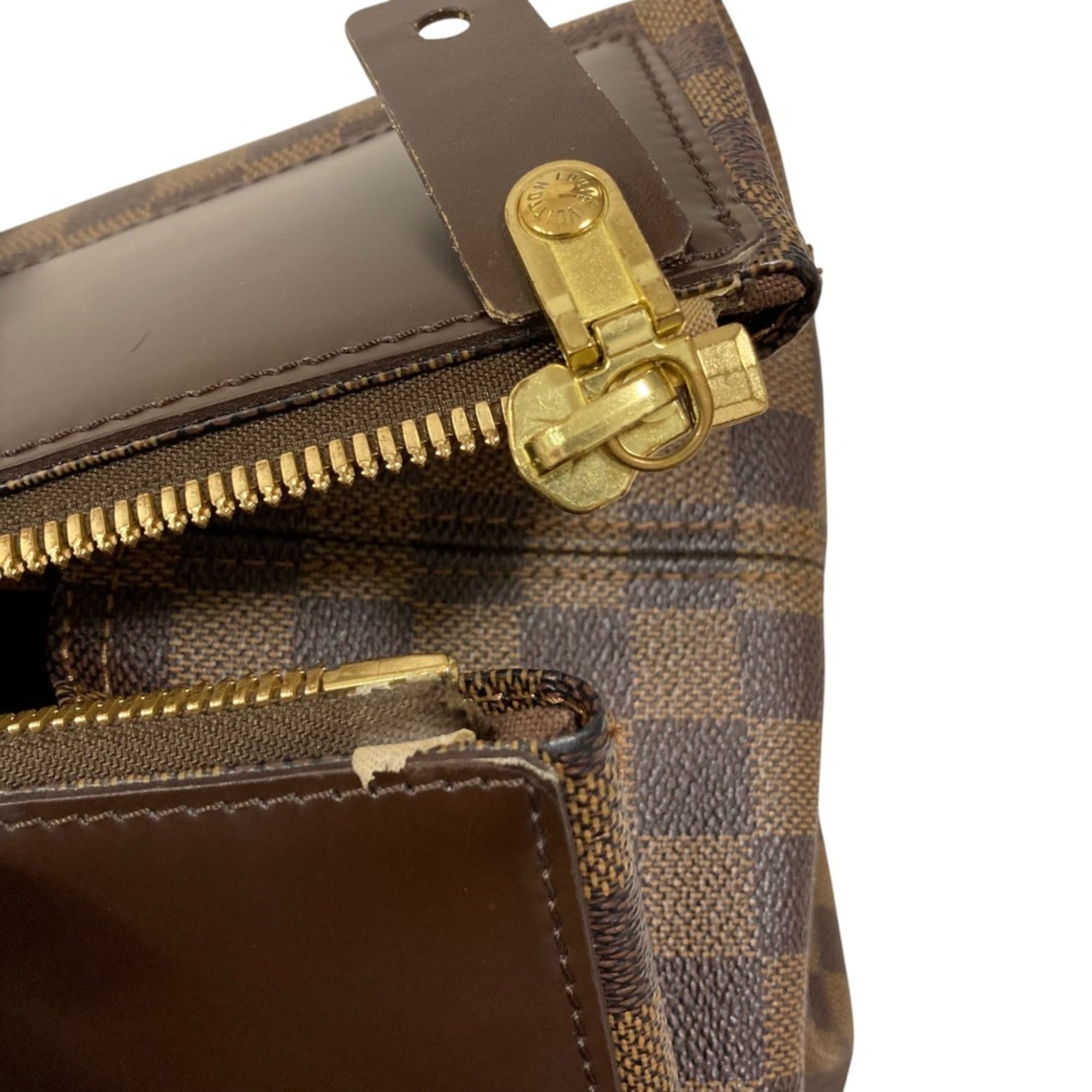 Louis Vuitton Damier Brown Damier Canvas Handbag