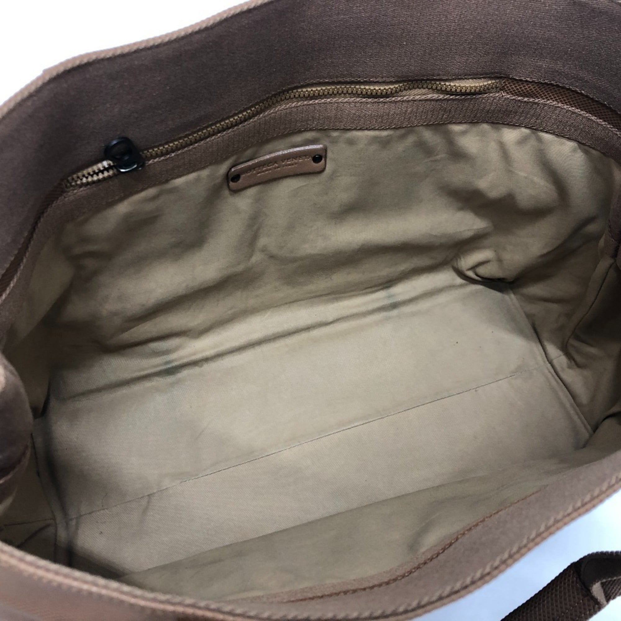 Bottega Veneta Brown Pvc Handbag Tote Bag