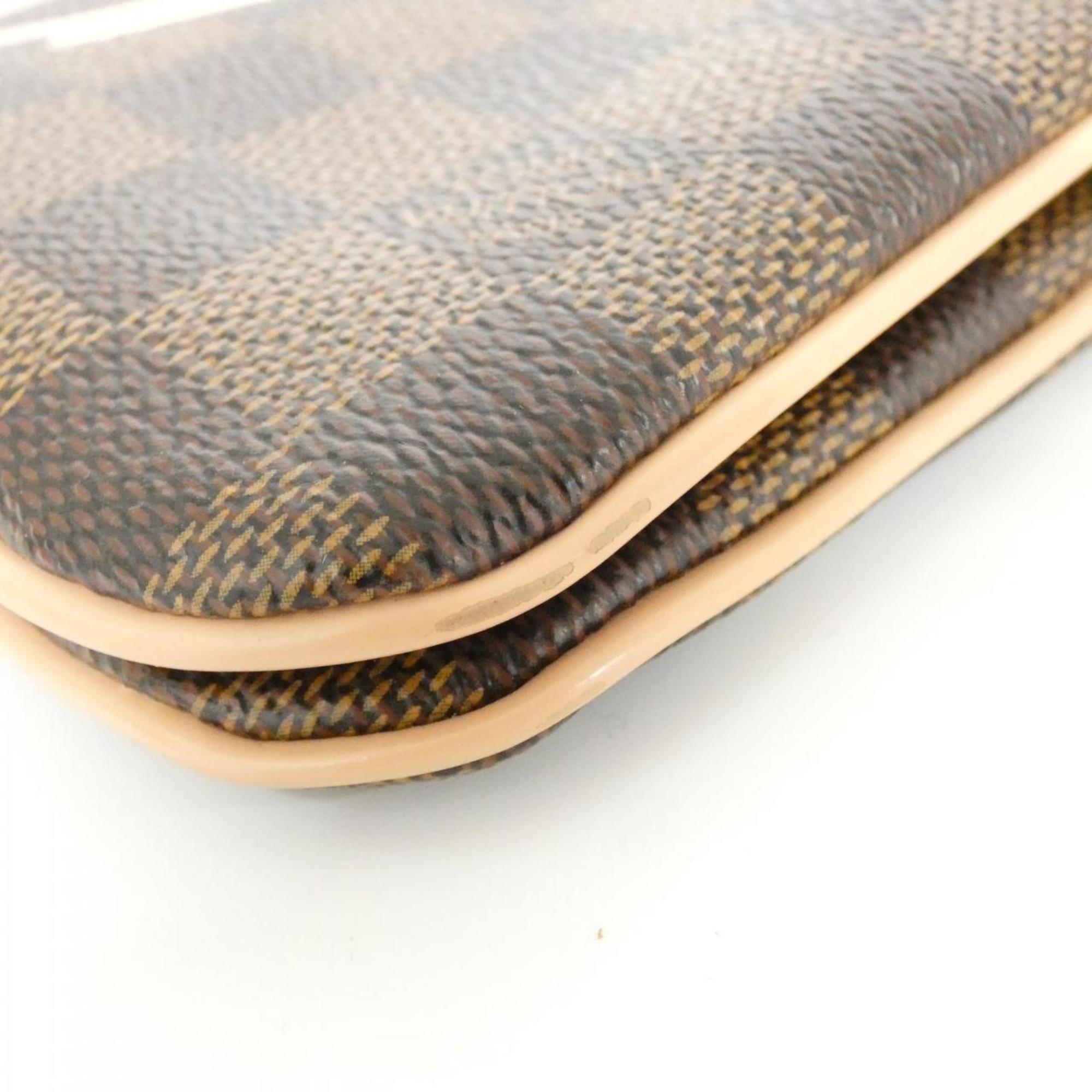 Louis Vuitton Ebene Coated Canvas Pochette Shoulder Bag
